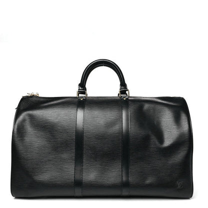 Louis Vuitton Epi Keepall 50 Black 1 of 9