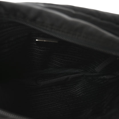 Prada Tessuto Nylon Saffiano Vela Messenger Bag Black 5 of 7