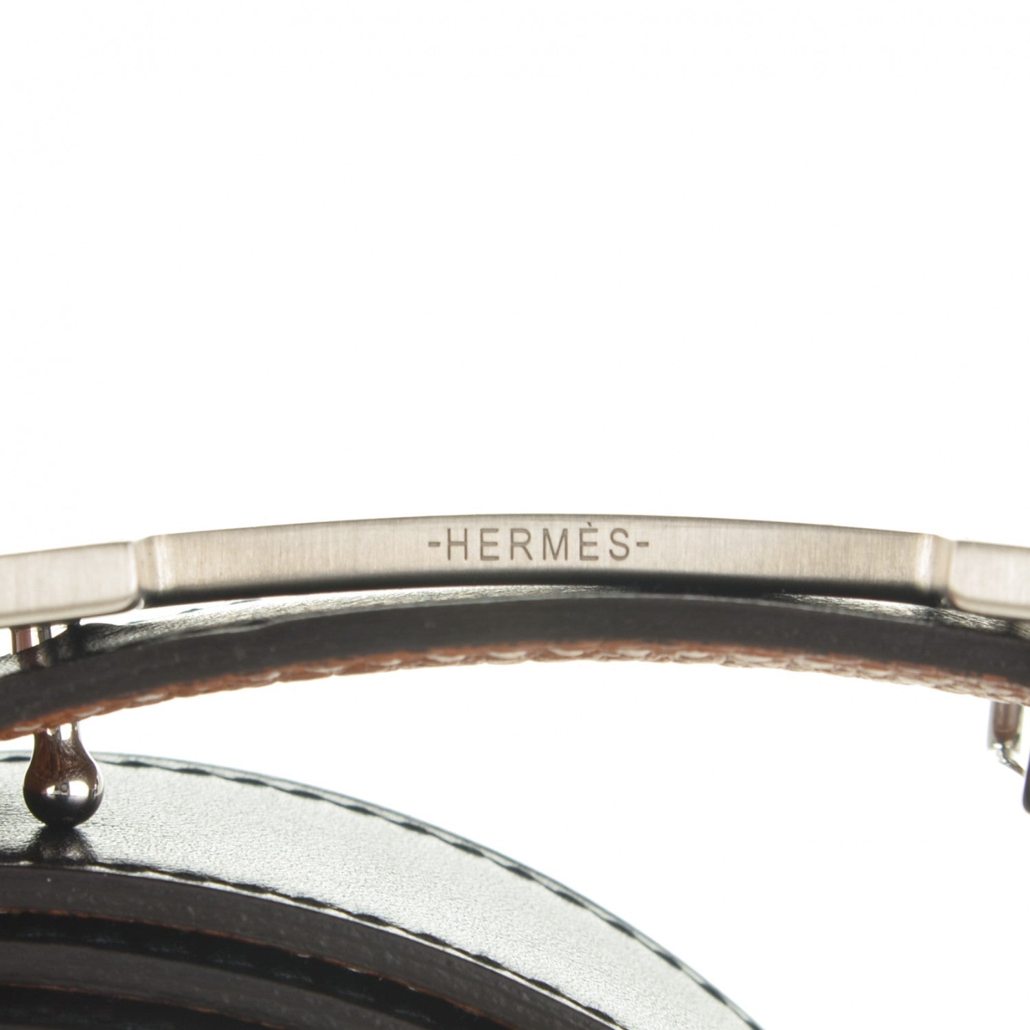 Hermes Box Togo 32mm Quizz H Belt 95 Black 7 of 8