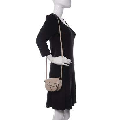 Loewe Grained Calfskin Mini Gate Crossbody Bag Light Oat 2 of 10