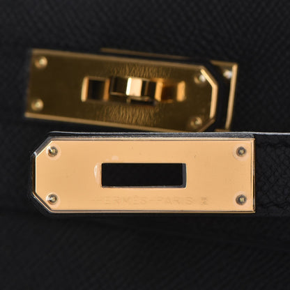 Hermes Epsom Kelly Sellier 32 Black 15 of 32