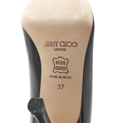 Jimmy Choo Kid Silence 85 Pumps 37 Coffee 6 of 8