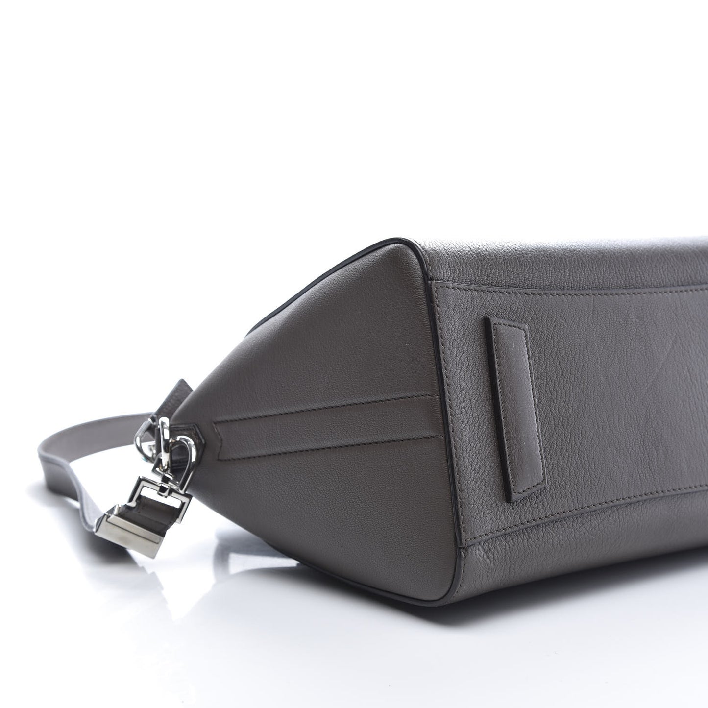 Sugar Goatskin Small Antigona Heather Grey