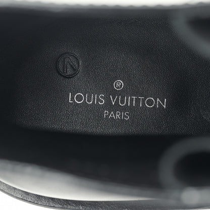 Louis Vuitton Calfskin Metropolis Flat Ranger Boots 39 Black 7 of 8