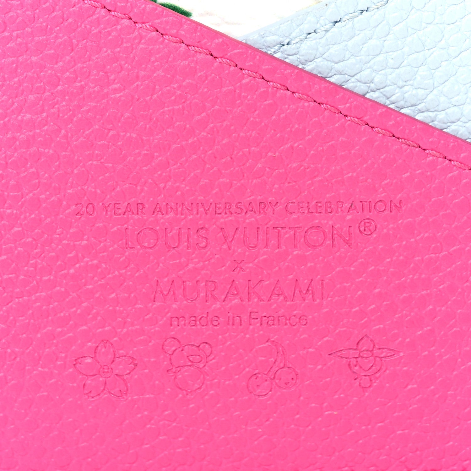 Louis Vuitton LV X TM Monogram Multicolor Criss-Cross Card Holder Kawaii Pink 6 of 7