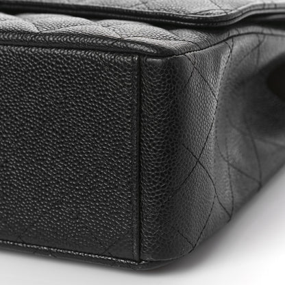 Chanel Caviar Quilted Maxi Double Flap Black 9 of 13