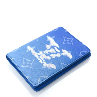 Louis Vuitton Monogram Clouds Pocket Organizer Blue 4 of 8