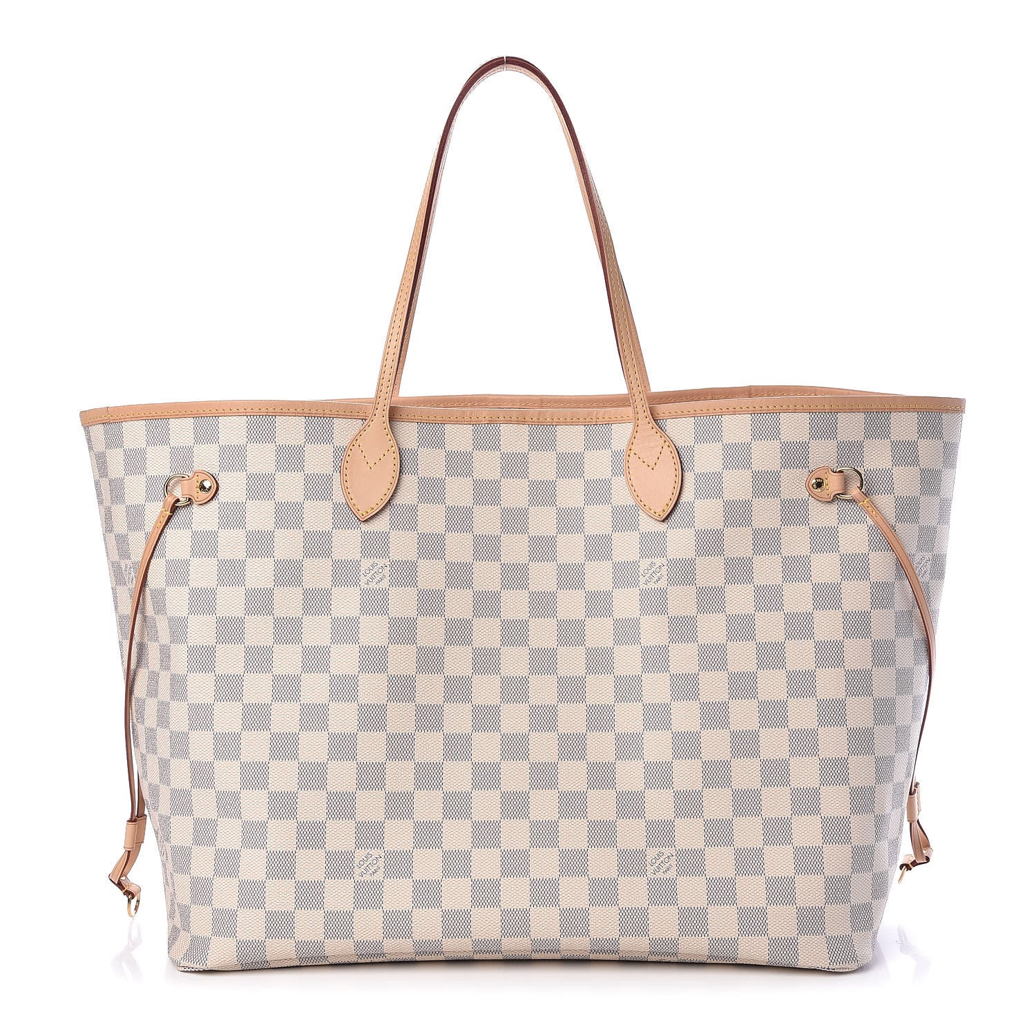 Louis Vuitton Damier Azur Neo Neverfull GM Rose Ballerine 3 of 11