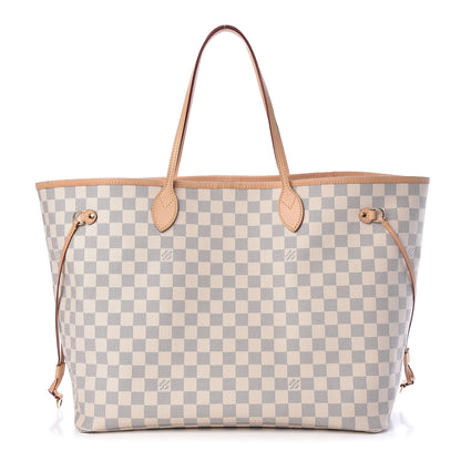 Louis Vuitton Damier Azur Neo Neverfull GM Rose Ballerine 3 of 11