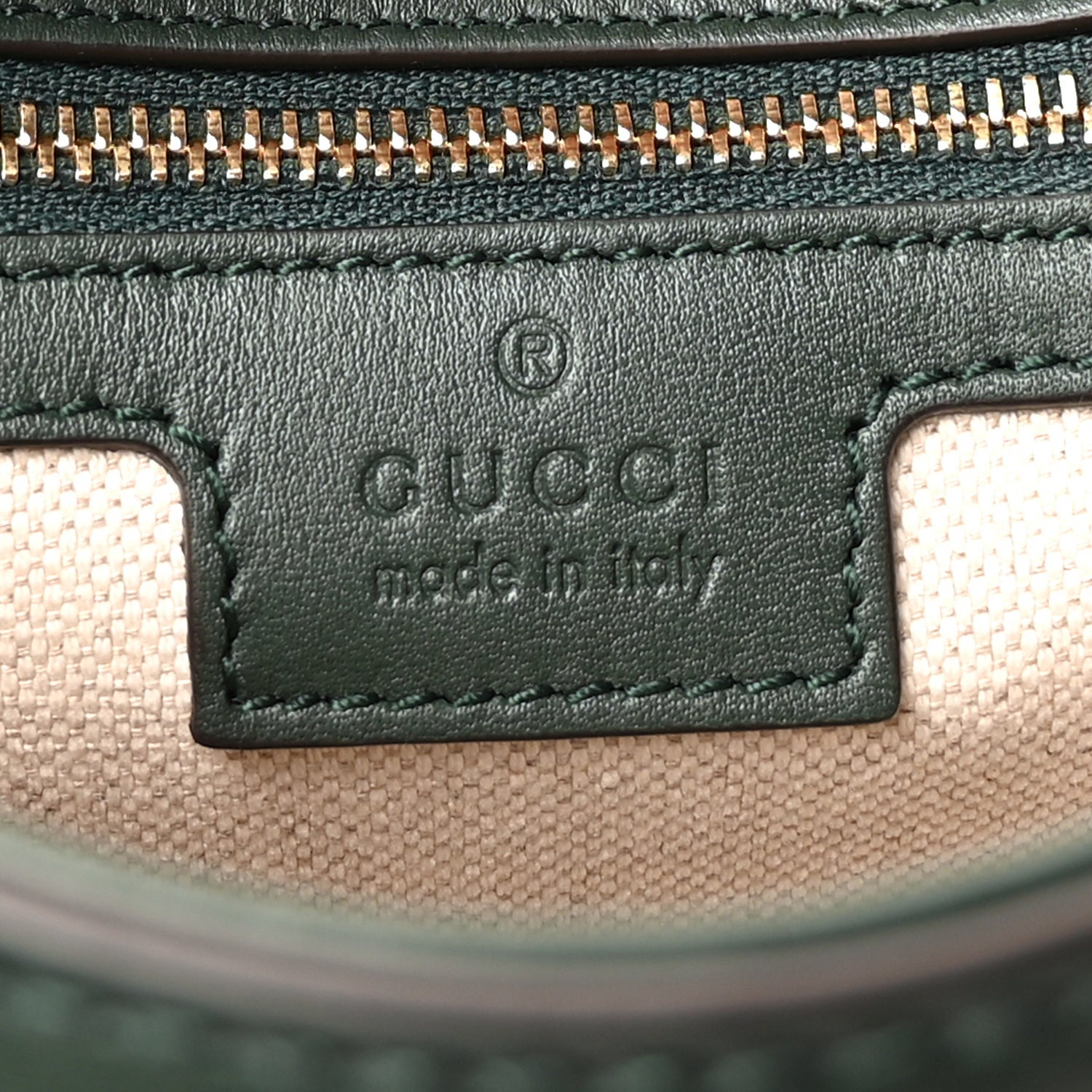 Gucci Roxy Calfskin Medium Blondie Top Handle Bag Green 5 of 8