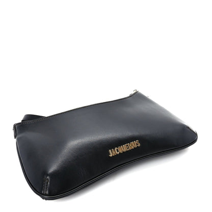 Jacquemus Smooth Calfskin Le Bisou Perle  Black 3 of 8