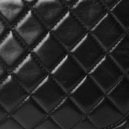 Chanel Washed Lambskin Quilted Maxi Single Flap Black 9 of 15
