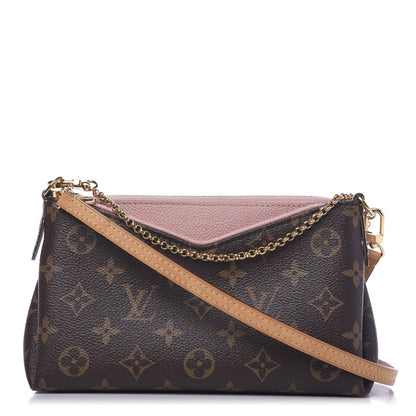 Louis Vuitton Monogram Pallas Clutch Rose Poudre 1 of 14