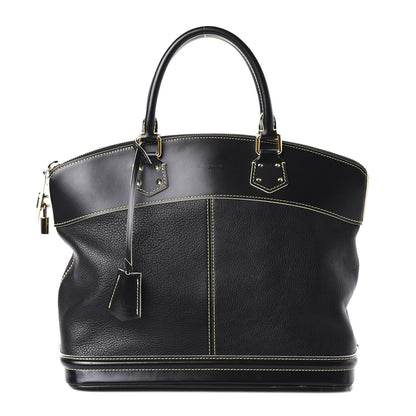 Louis Vuitton Suhali Lockit MM Black 1 of 9