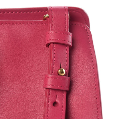 Saint Laurent Calfskin Small Classic Y Cabas Fuchsia 10 of 14
