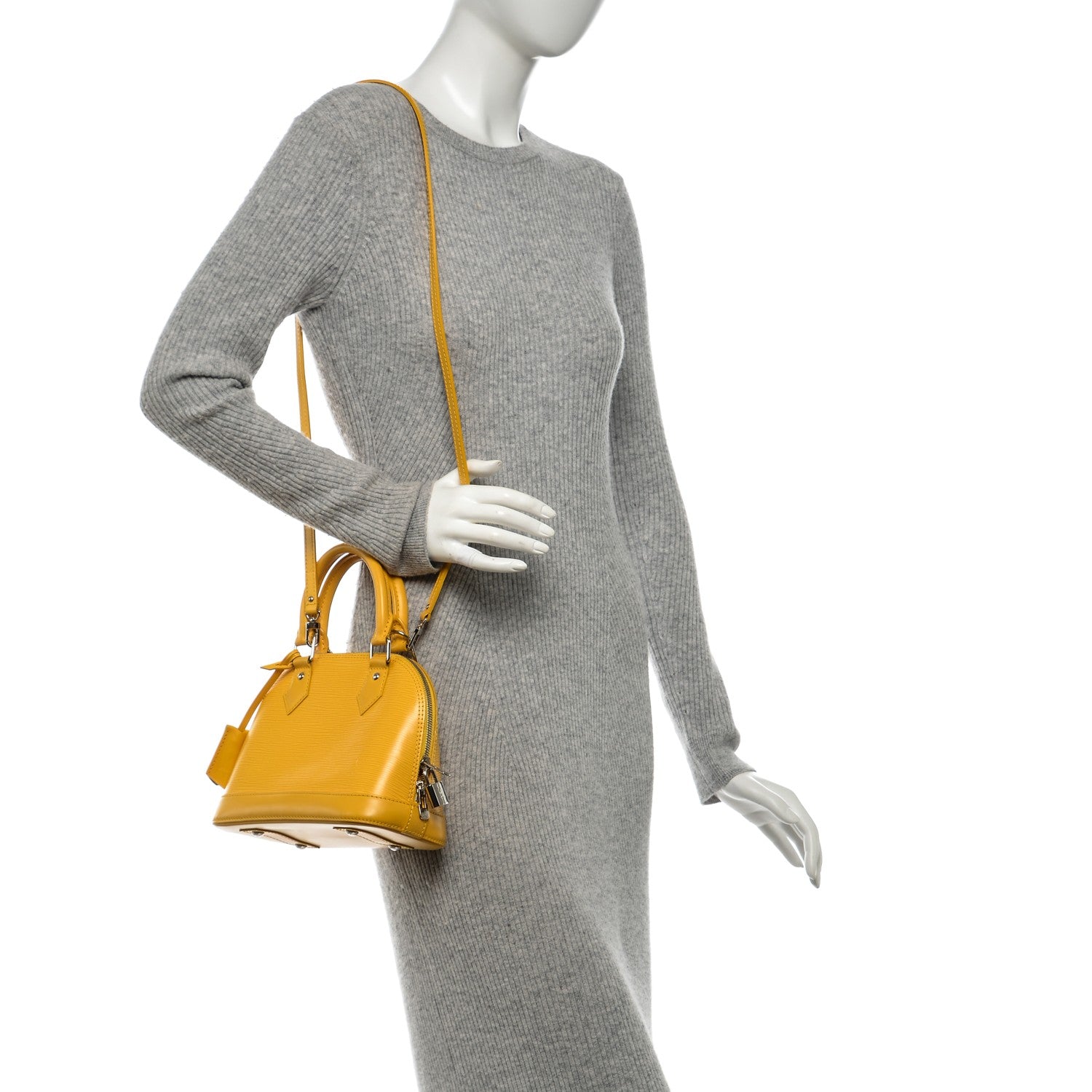 Louis Vuitton Epi Alma BB Citron 2 of 6