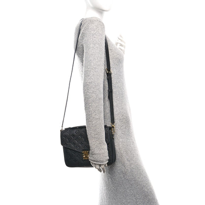 Louis Vuitton Empreinte Pochette Metis Black 2 of 11