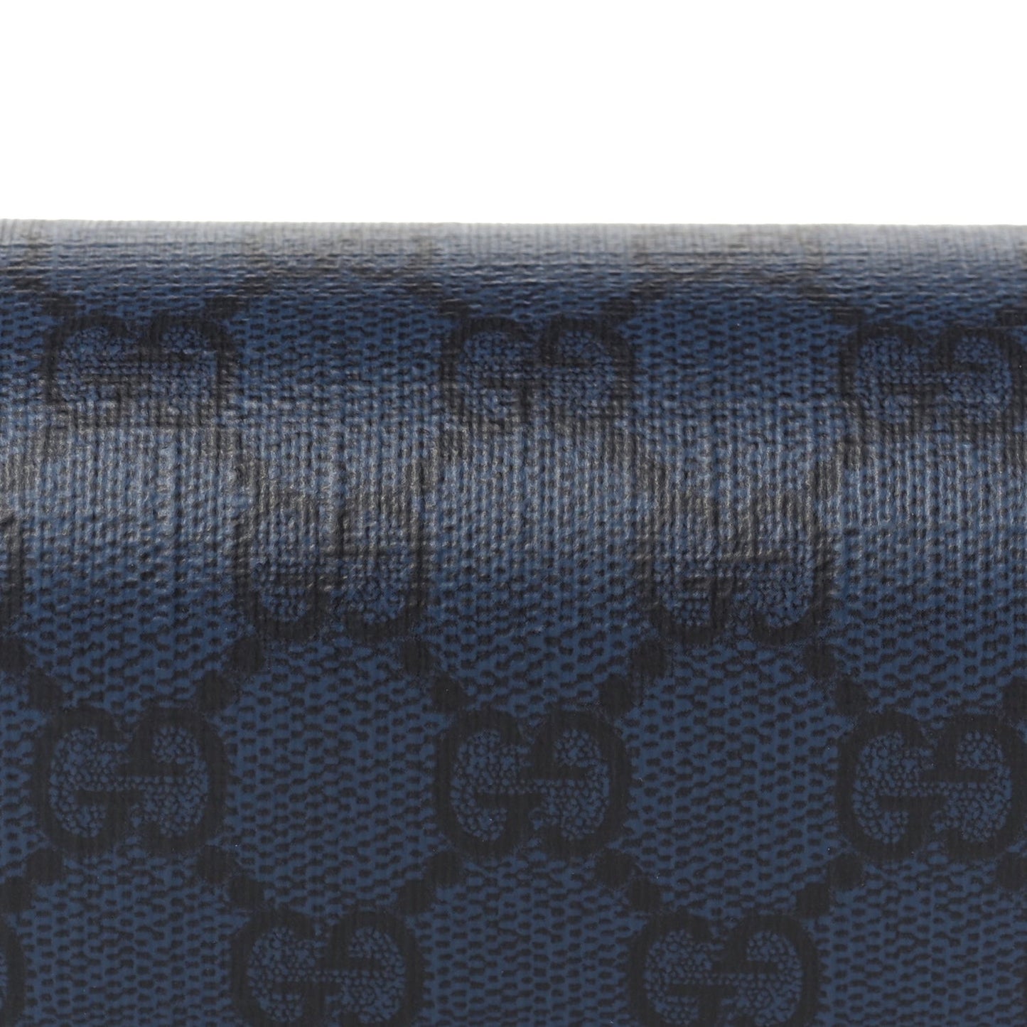 GG Supreme Monogram Web Mini Ophidia Flap Shoulder Bag  Navy