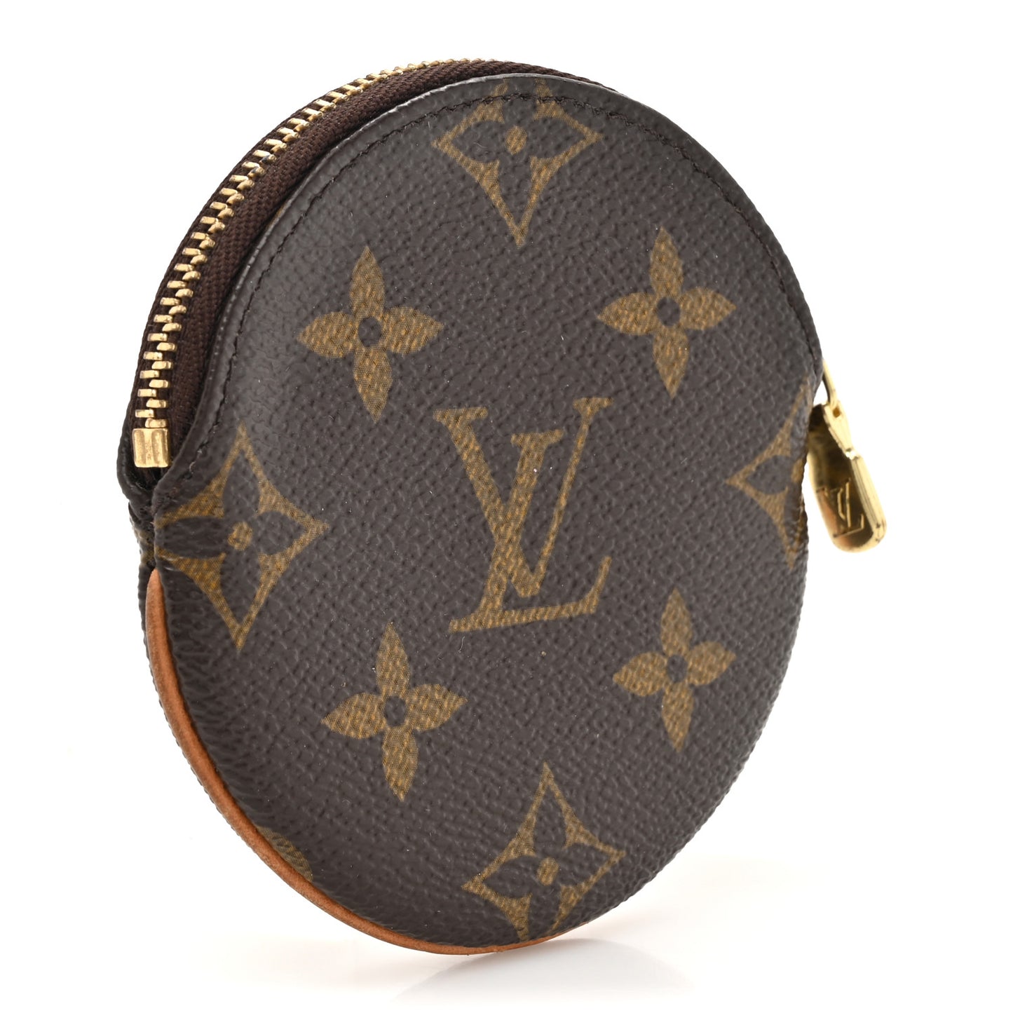 Monogram Round Coin Purse