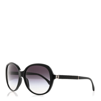 Chanel Acetate Quilted CC Sunglasses 5232-Q Black 1 of 8