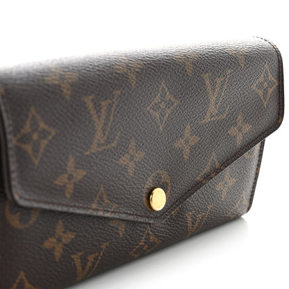 Louis Vuitton Monogram Sarah Wallet NM 9 of 12