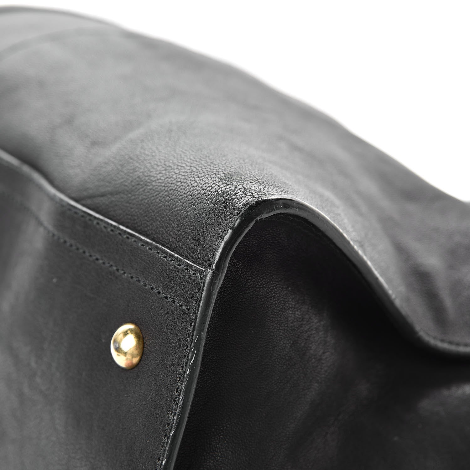 Saint Laurent Sheepskin Large Cabas ChYc Black 10 of 21