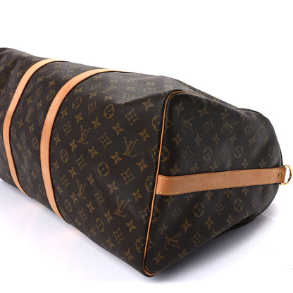 Louis Vuitton Monogram Keepall Bandouliere 55 8 of 8
