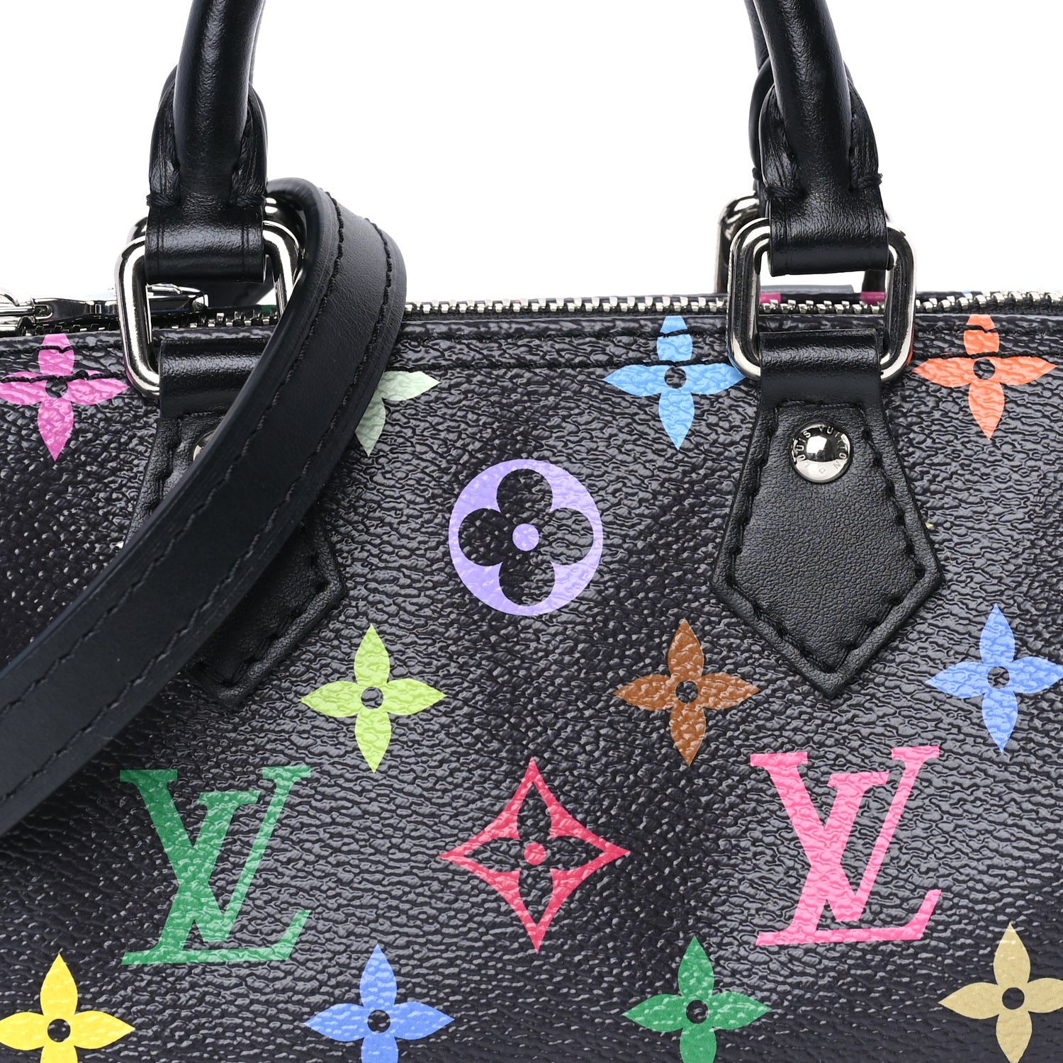 Louis Vuitton LV X TM Monogram Multicolor Nano Speedy  Black 6 of 7