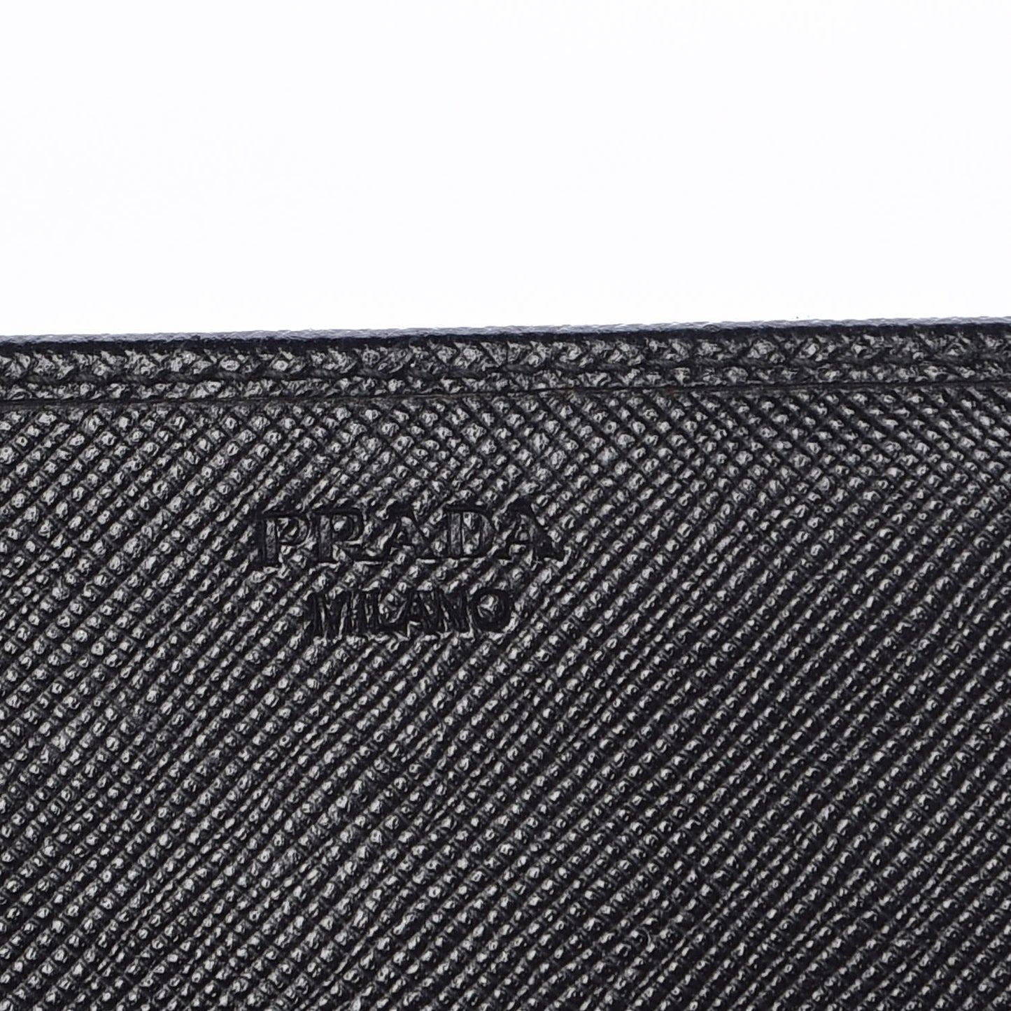 Saffiano Metal Continental Flap Wallet Black