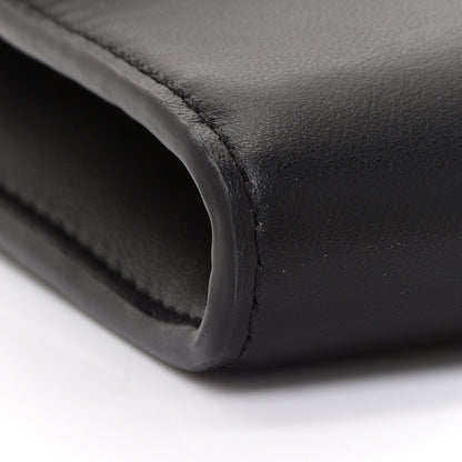 Mulberry Smooth Calfskin Multiflap Chain Wallet Navy Multicolor 9 of 11