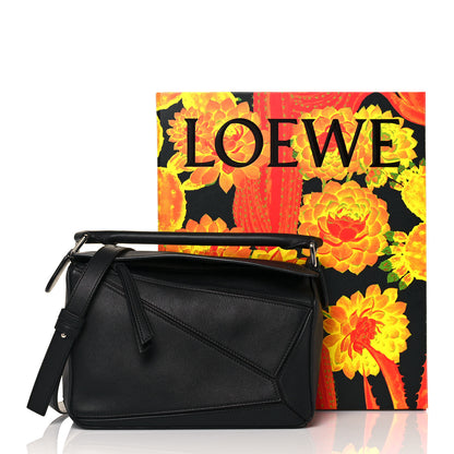 Loewe Calfskin Small Puzzle Bag Black 12 of 12
