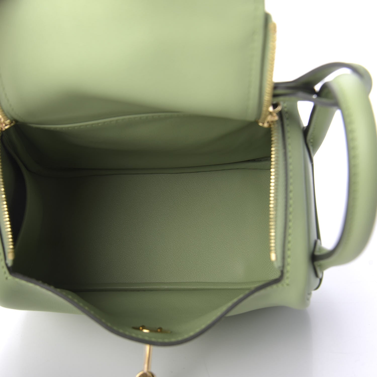 Hermes Swift Mini Lindy 20 Vert Criquet 5 of 11