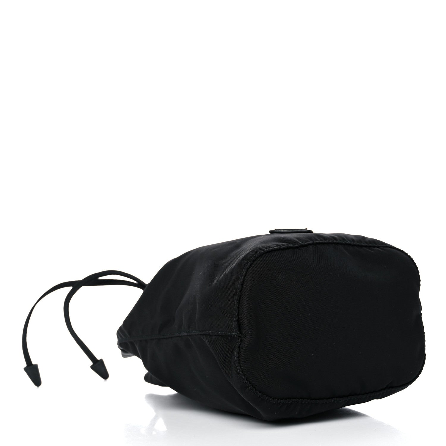 Prada Nylon Vela Drawstring Pouch Black 9 of 16