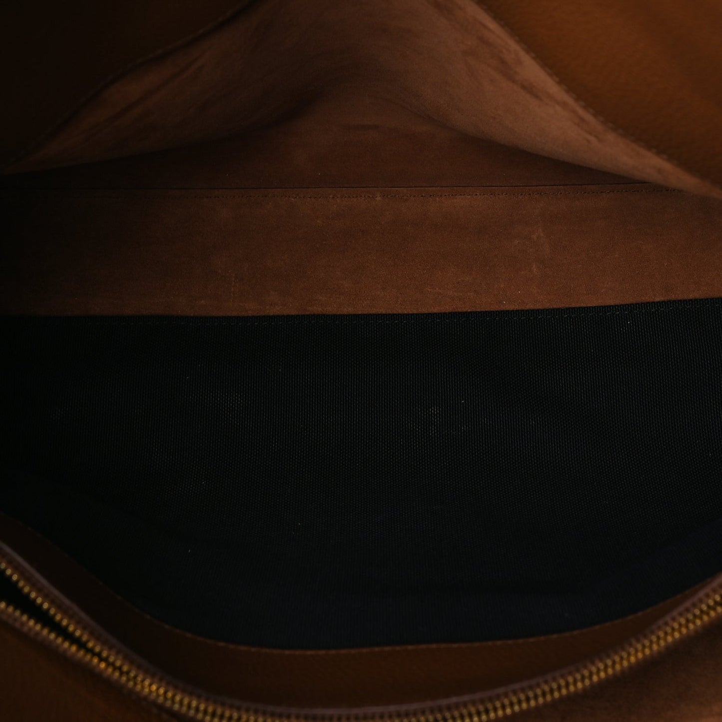 Grained Calfskin Large Souple Sac De Jour  Cinnamon