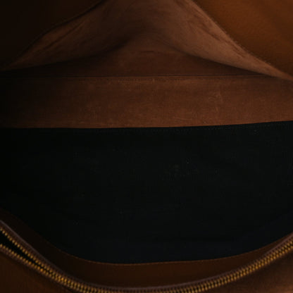 Saint Laurent Grained Calfskin Large Souple Sac De Jour  Cinnamon 4 of 8