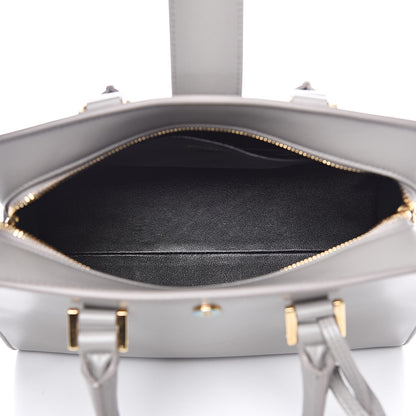 Saint Laurent Calfskin Monogram Baby Cabas Fog 5 of 11