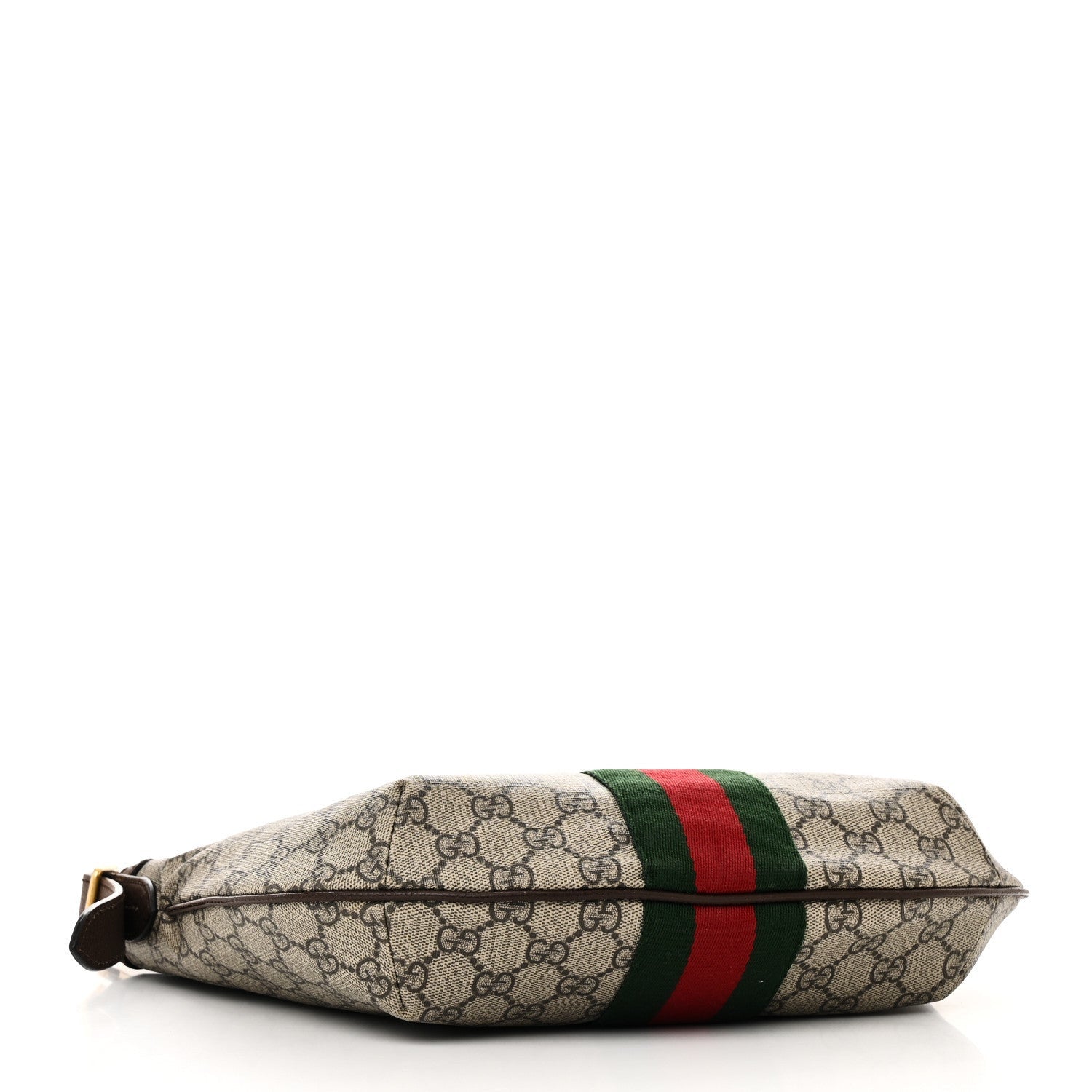 Gucci GG Supreme Monogram Web Small Ophidia Half Moon Hobo Brown 4 of 7