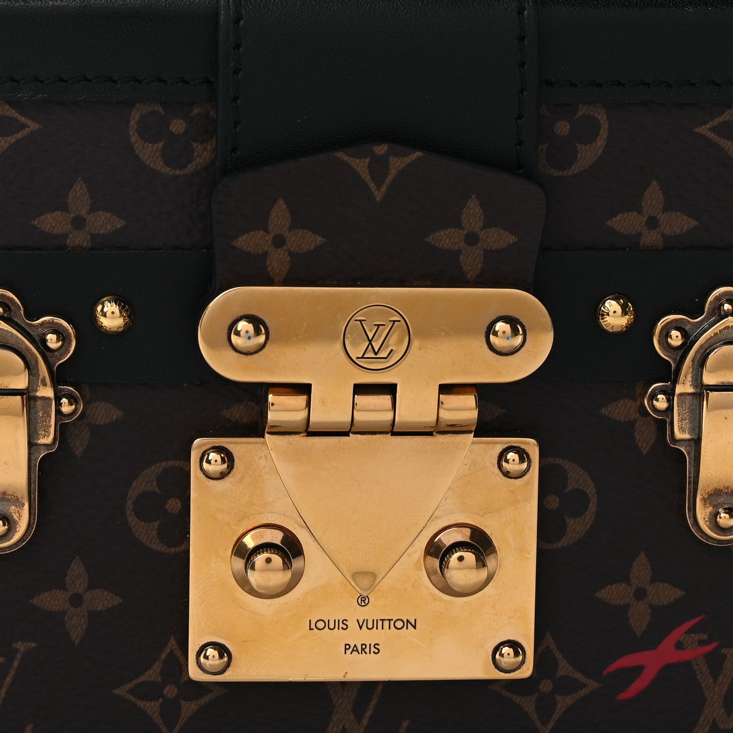 Monogram Petite Malle Black