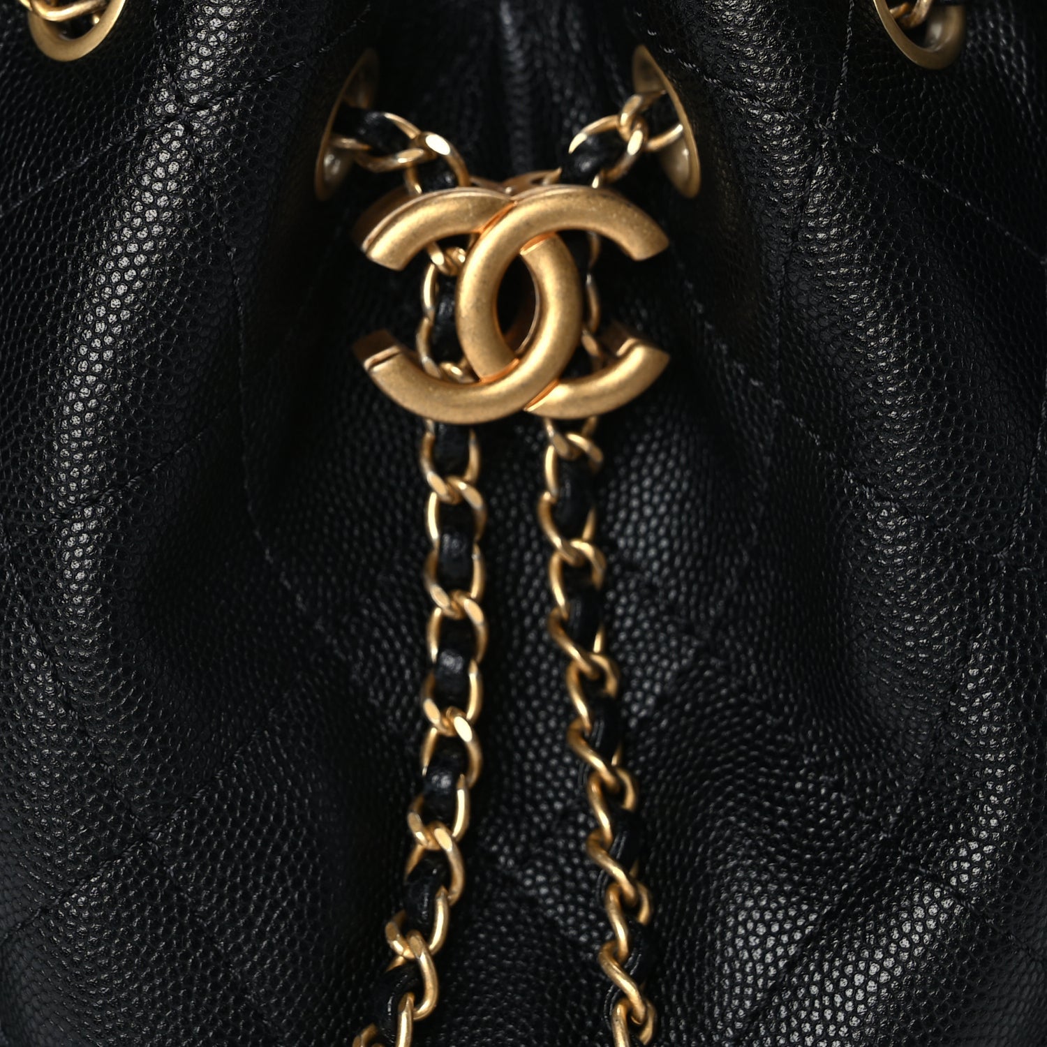 Chanel Caviar Quilted Small  25 Handbag Black 7 of 8