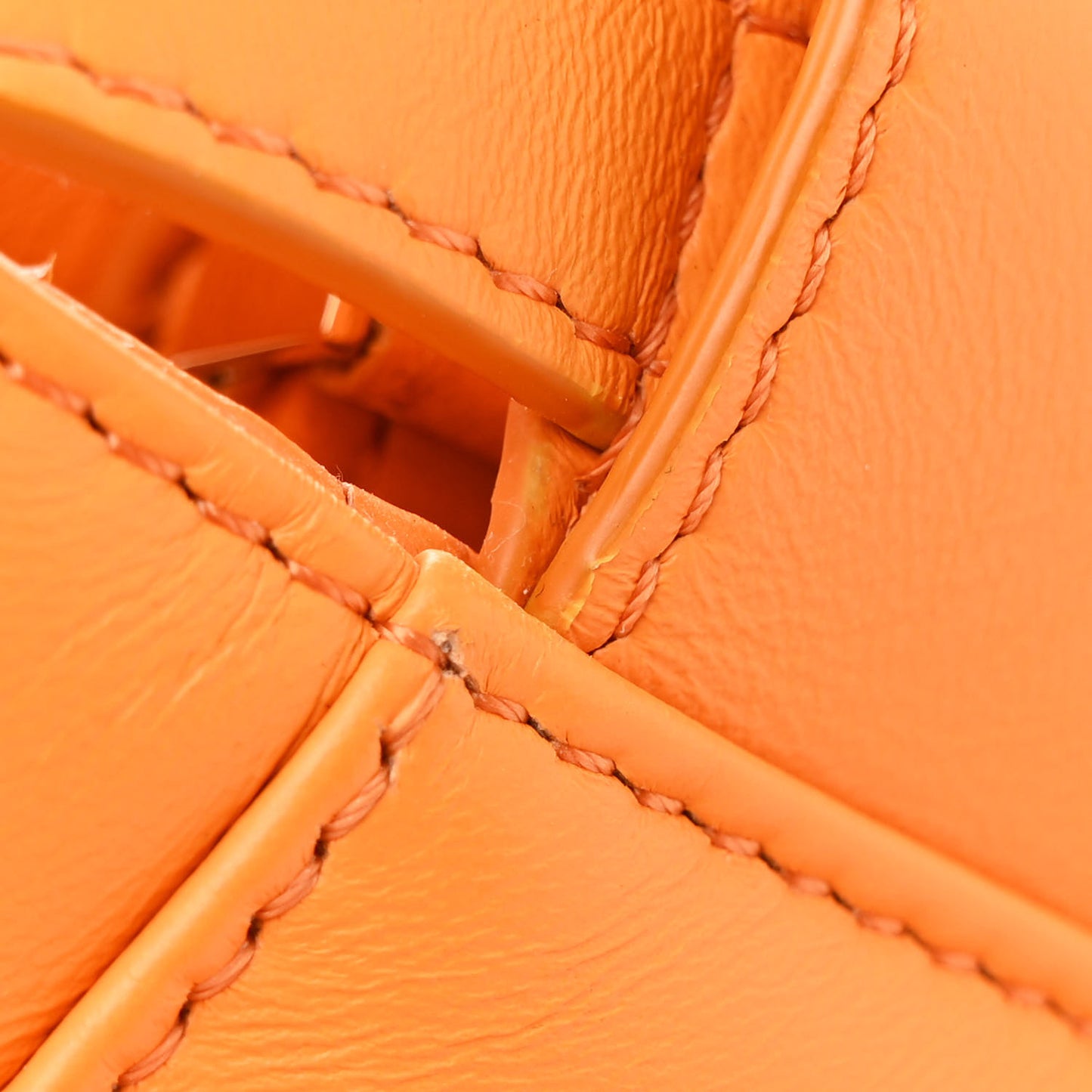 Nappa Mini Peekaboo Iconic Satchel Giallo Syrup