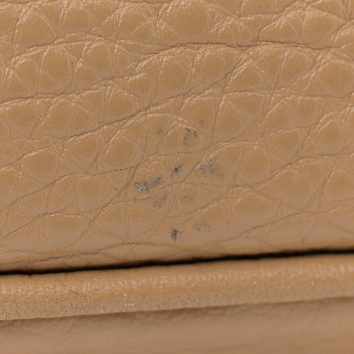 Vitello Daino Shopping Tote Noisette