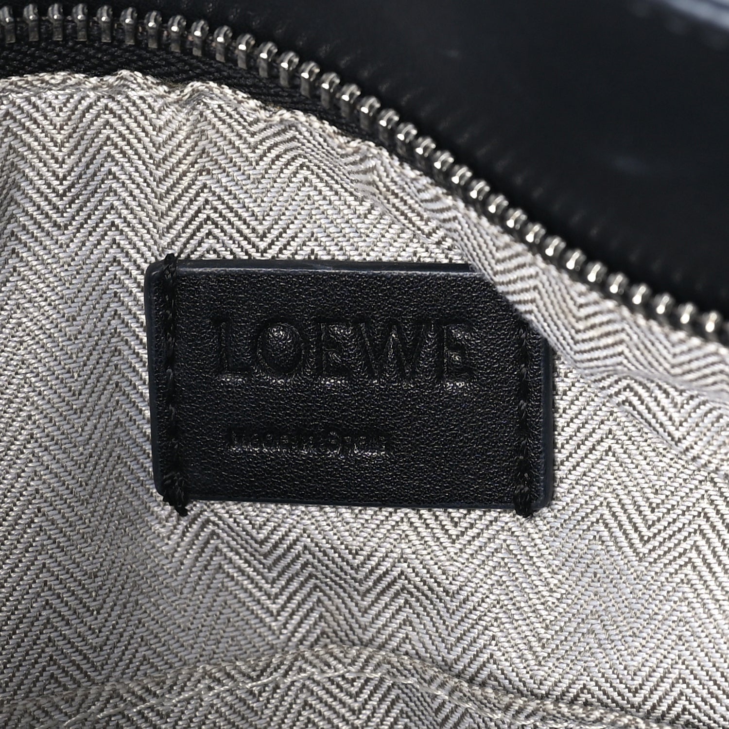 Loewe Calfskin Small Puzzle Bag  Black 5 of 7