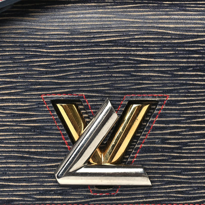 Louis Vuitton Epi Twist Chain Wallet Denim Dark Blue 6 of 8