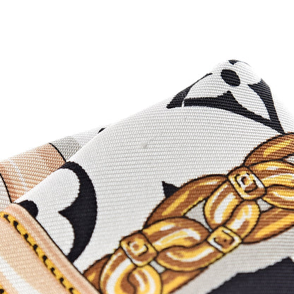 Louis Vuitton Silk Monogram Confidential Bandeau Black 5 of 5