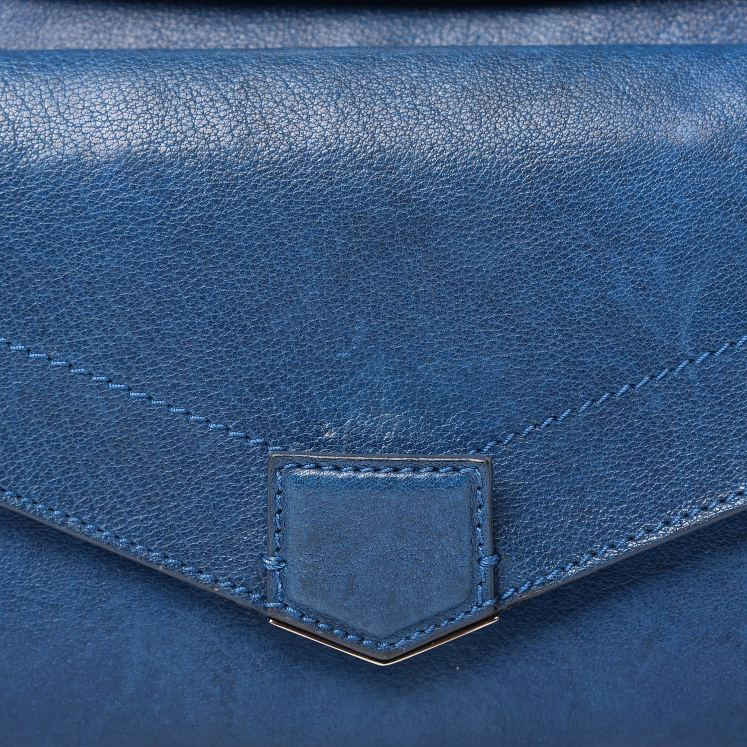 Proenza Schouler Buffalo PS13 Small Satchel Blue 12 of 12