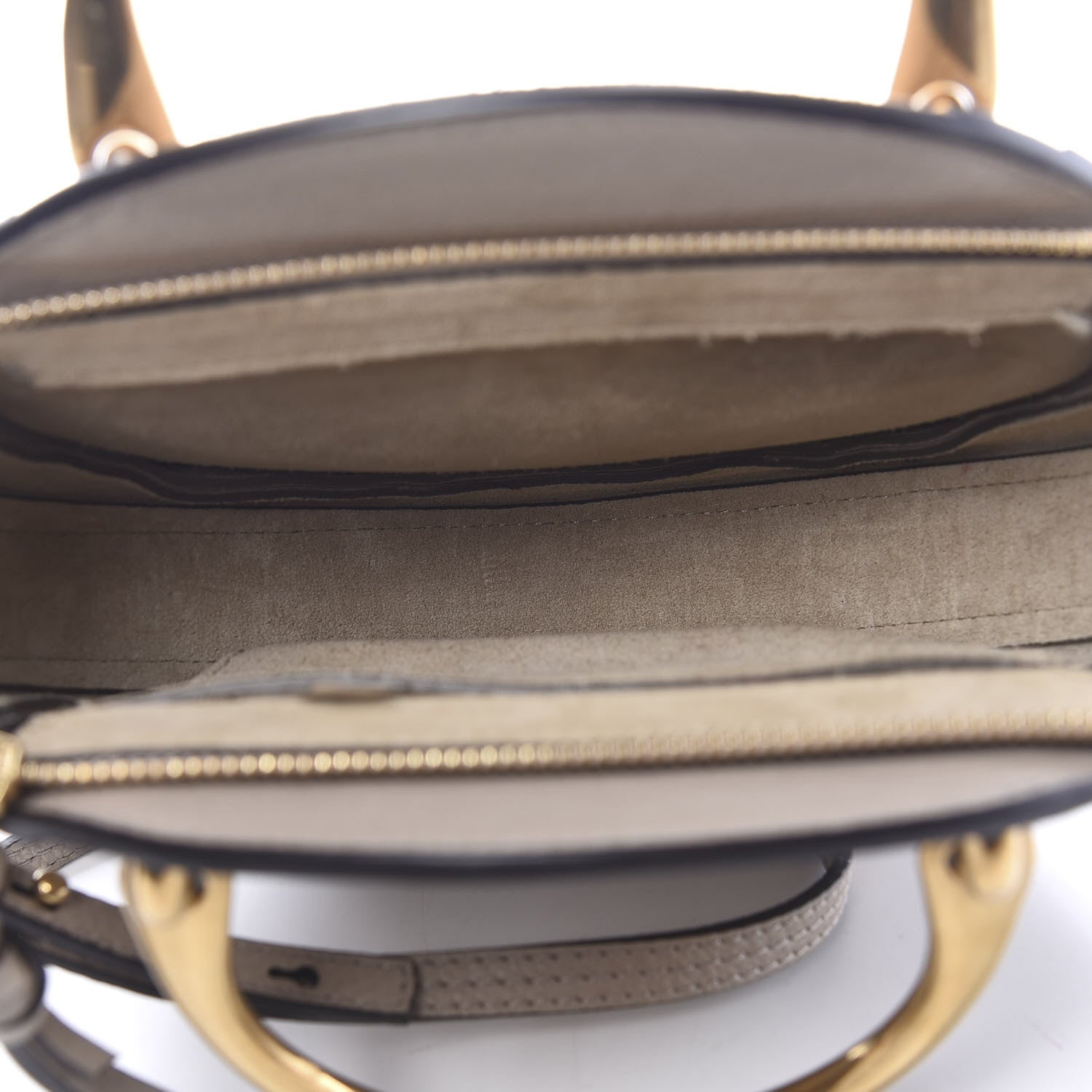 Chloe Calfskin Suede Small Pixie Bag Motty Grey 7 of 10