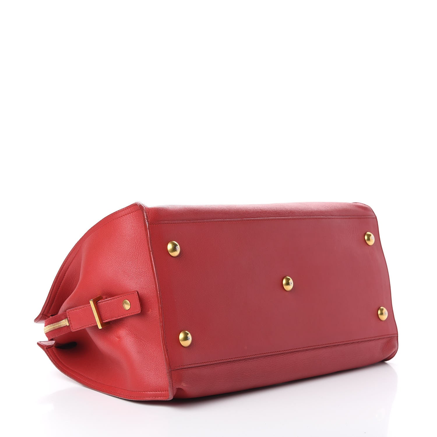 Saint Laurent Calfskin Medium Classic Y Cabas Red 3 of 15