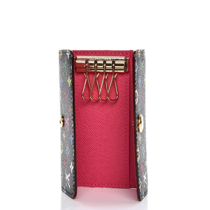 Louis Vuitton Monogram Multicolor Multicles 4 Key Holder Black Grenade 5 of 7