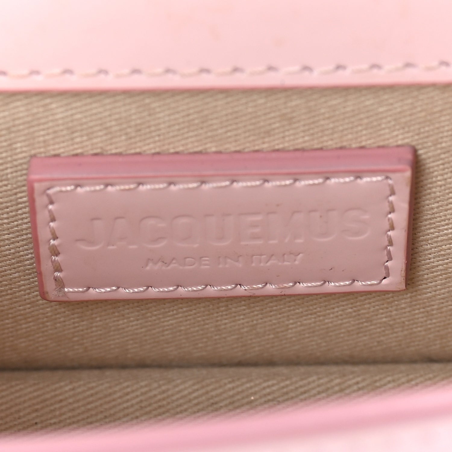 Jacquemus Glazed Calfskin Le Bambino Pale Pink Pale Pink 5 of 7