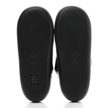 Louis Vuitton Monogram Sunbath Flat Mule Sandals 40 Black 5 of 8